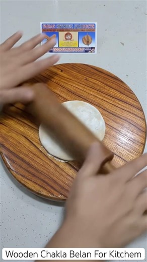Wooden Made Chakla Belan for roti maker #shorts #roti #gadgets #dmart