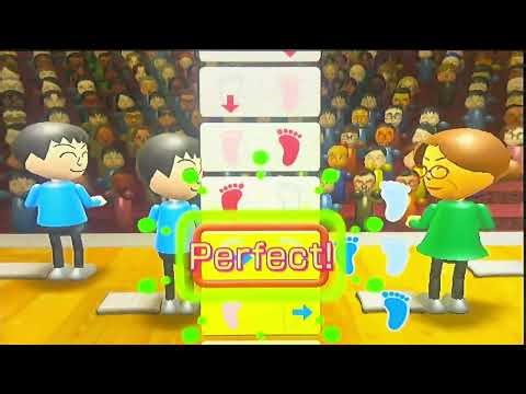 Wii Fit Plus Basic Step Dance Perfect Score