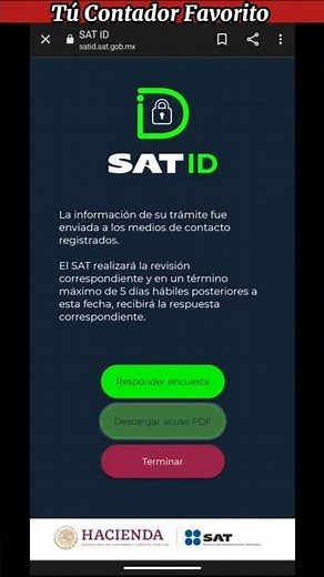 SAT ID para tú Constancia de Situacion Fiscal