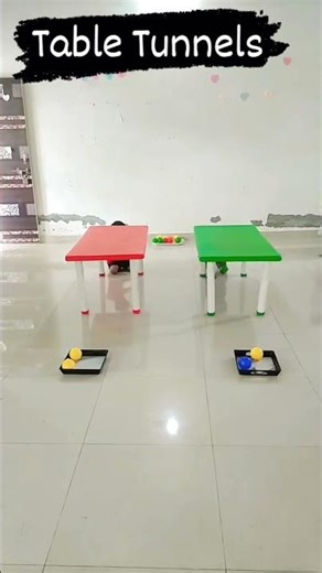 A game kids play under a table #kids#cutebaby #enjoylife