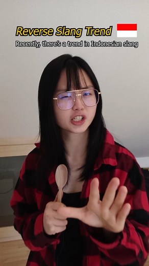 Genesia Synclaire Tjoa on Instagram: "Can this trend work in other languages? Can you try? 浪 "Oh hey girl, you're so looc" 藍 To be fair, not so many words work even in Indonesian. But that won't stop some people from trying  Examples: YUK -- KUY SIKAT -- TAKIS LUCU -- UCUL #language #culture #slang #indonesian #indonesia #bahasaindonesia"