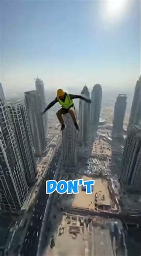 This Construction Worker's Jump Will Leave You Speechless #Stunt #Adrenaline