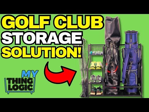 Organize Your Golf Equipment: Golf Bag Organiser and Storage Rack Review