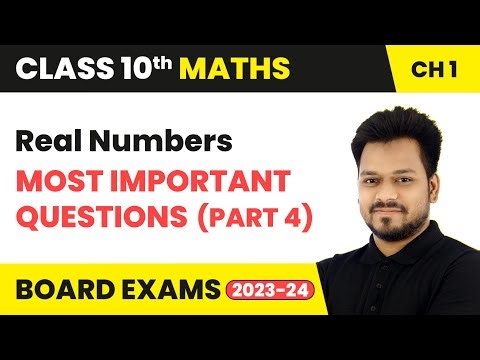 Real Numbers - Most Important Questions (Part 4) | Class 10 Maths Chapter 1