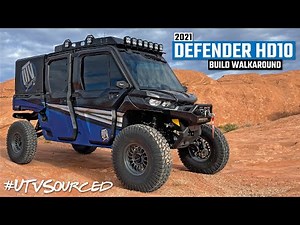 #UTVSourced 2021 Can-Am Defender Limited Build Walkaround