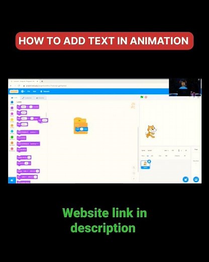 "Unlock the Secret to Adding Text in Scratch Animations!" #ytshorts