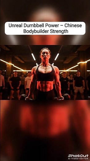 Unreal Dumbbell Power – Chinese Bodybuilder Strength