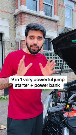 9 in 1 Powerful Jump Starter and Power Bank Offer