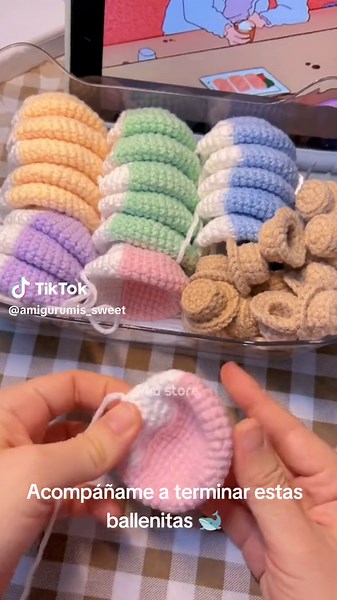 Patrones de Amigurumi: Ballenas Tiernas en Crochet