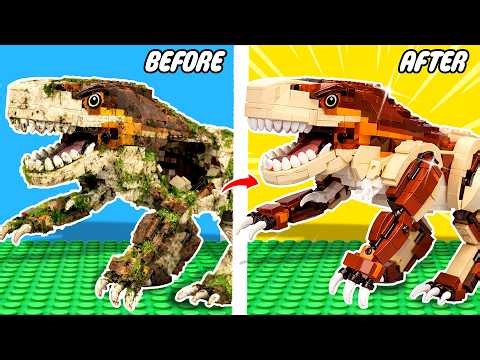 I Repaired LEGO Dinosaurs in Jurassic World Rebirth | RM Bricks Channel