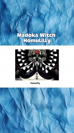 Madoka Magica Anime Witches Explained: Homulilly #MadokaMagica #Anime #MadokaWitches #Madoka #magicalgirl