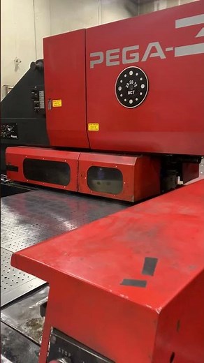 Amada Pega 357 Turret Punch w/Fanuc O4PC, Machine 12142