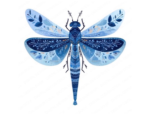 12x Blue Dragonfly PNG Clipart, Indigo Insect Clip Art Set, Printable Watercolor Clip Art, Transparent Background PNG, Digital Download - Etsy