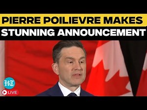 Poiliever Speech Live: Canada's Pierre Poiliever Sends Direct Message To Trump | Justin Trudeau | US
