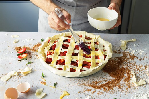 How to Make an Egg Wash for a Glossy, Golden Brown Finish