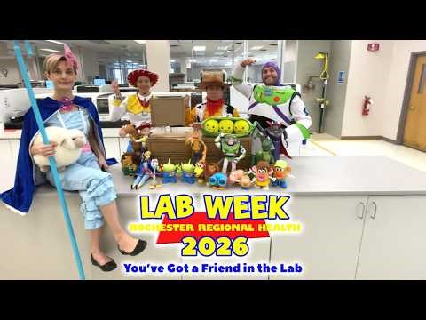 Rochester Regional Health 2026 ASCP Lab Week Video: You've Got a Friend in the Lab!