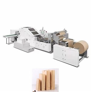 Bottom Paper Bag Making Machine Paper Jumbo Roll Paper Bag Making Machine