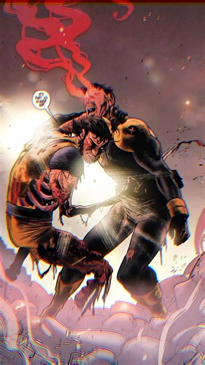 Cyclops Blasts Wolverine's Face Off!#marvel #trending #art #comic