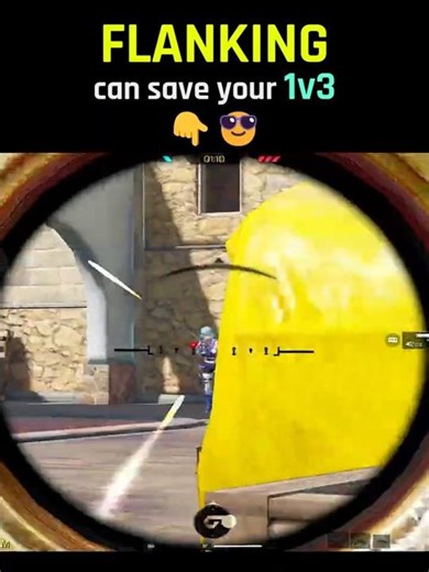 Flanking saved the 1v3 #codm #codmobile #viral #shorts