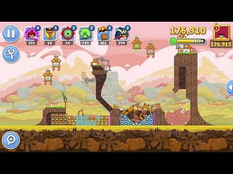 Angry Birds Friends Level 9 Tournament 1652 three stars NO POWER-UP walkthrough 2025-11-22