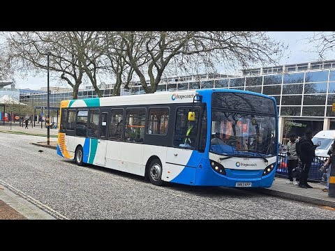 RARE!! | 36935 SN63 KFP Stagecoach Bedford ADL Enviro 200 | Route X5: Bedford