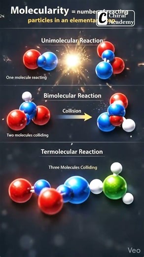 Molecularity csir net chemical science #chiralacademy