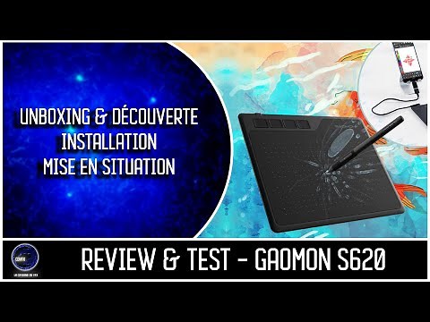 Review & Test - Tablette Graphique Gaomon S620