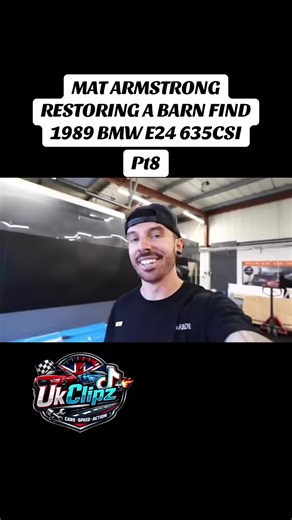 Mat Armstrong Restores 1989 BMW E24 635CSi Barn Find