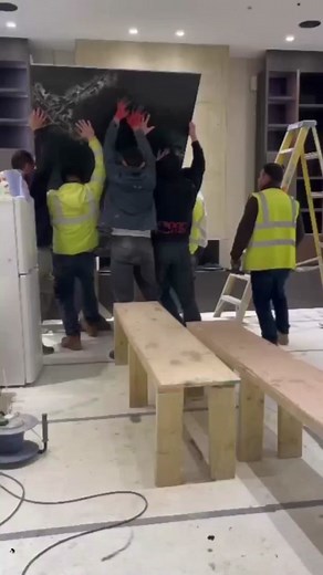 TV Unit Big Reveal: Our dedicated installation team worked side by side with interior designers on-site to ensure that this stunning TV unit was flawlessly integrated. #bespokecarpentry #bespoketvunit #tvunit #luxurywardrobe #luxuryinteriors #luxuryinteriordesign #luxuryfurniture #londoninteriors | FCI London | Facebook