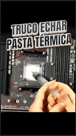 TRUCO agregar pasta térmica CPU/GPU en 1 min y SIN FALLOS, ideal para Principiantes