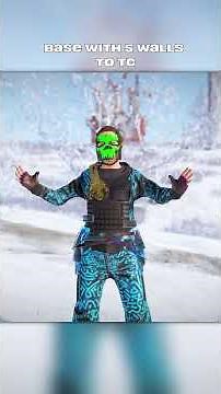 Base with FIVE WALLS to TC - rust base design