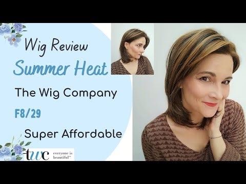 Super Affordable Wig! Summer Heat | The Wig Company | F8/29 | Wig Review #wigreview #lowdensity
