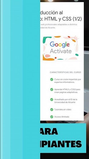 ¡Cursos GRATIS de Google Activate! Aprende Apps Móviles, Cloud Computing y Desarrollo Web 🚀🎓💸