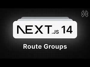Next.js 14 Tutorial - 13 - Route Groups