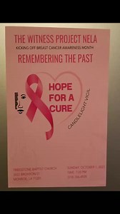 The Witness Project of Northeast Louisiana Candlelight Vigil 10/01/2023 @ 7p.m. Triedstone Baptist Church 3022 Bronson Street Monroe, LA 71201 318-366-4928 | The Witness Project of Northeast Louisiana