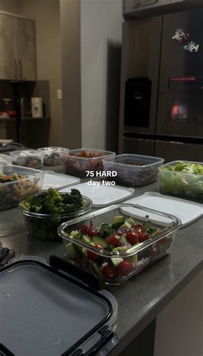 Meal Prep for Week 1: High-Protein Runner Meal Prep (Day 2/75)