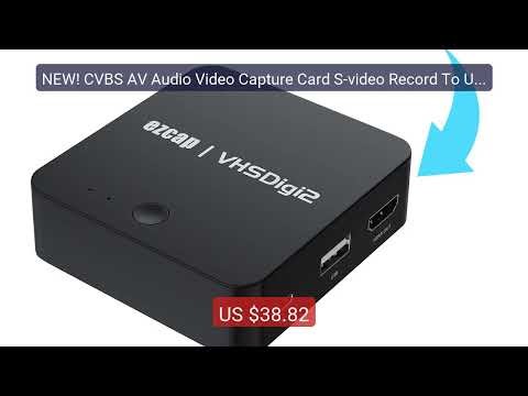 NEW! CVBS AV Audio Video Capture Card S-video Record To U Flash Dr... — Best Deal 2026 | Shop Now!