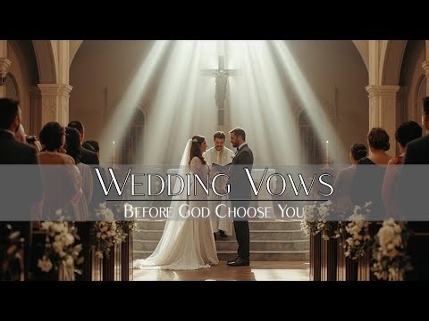 💍 Bride and Groom's Vows | A promise written by God | Beautiful and moving song 💑