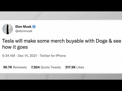 Dogecoin pops on Tesla CEO Elon Musk tweet