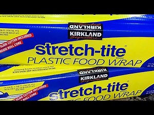 How to install Costco Kirkland Signature Stretch-Tite Plastic Food Wrap, 12 in x 750 ft item 208721