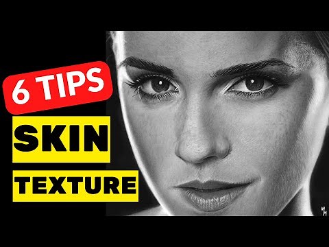6 Tips on How to Draw Realistic Skin Texture | Pores and Freckles