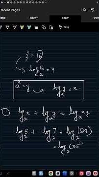 Log Explained in less than 3 minutes 👍🎯 #igcsemaths #maths