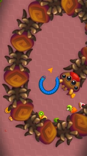 🐍🧟Big sansk king of wormzone io viral gaming mouse wormzone new trending gampaly video #shortsviral