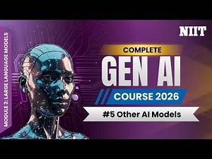 Beyond LLMs: Vision, Speech & Code AI Models Explained with Examples | NIIT GenAI Course M3S5