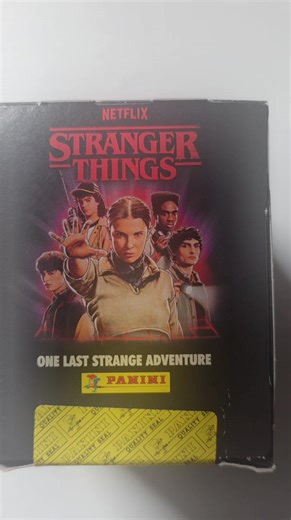 Panini Stranger Things 2025 Display 🤟 #panini #strangerthings #stranger | Trading Cards HUN