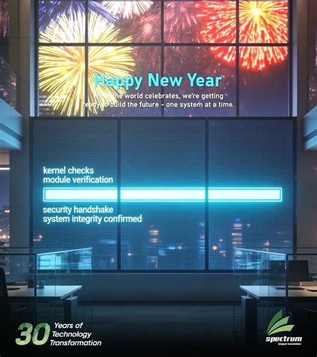 A year driven by innovation, guided by purpose, and built on progress. As a new phase begins, we move forward with clarity, confidence, and ambition. | Spectrum Engineering Consortium Pvt Ltd.