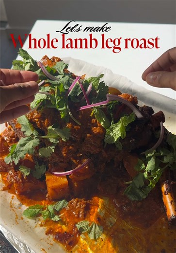 Ultimate Whole Lamb Leg Roast Recipe