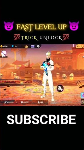 Max Level Free Fire Account!