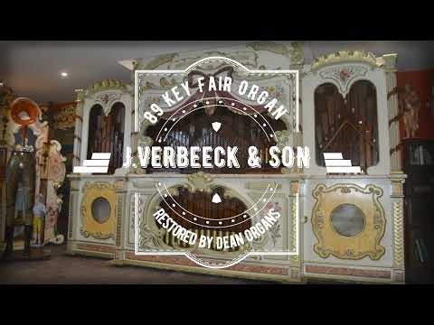 89 Key J. Verbeeck & Son Islington Fairground Organ Restored by Dean Organs