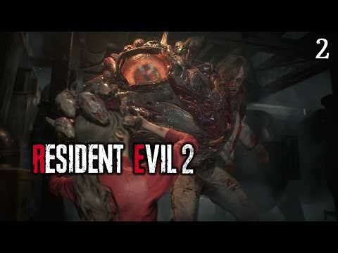 Resident Evil 2 - Claire Scenario (with Rocket Launcher) - Part 2